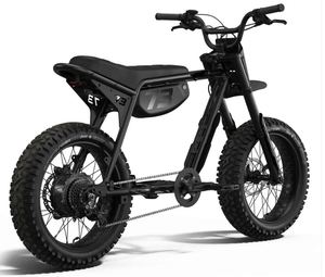 Electric Off-Road <b>Bicycle</b> 73 Black Metal <b>Frame</b> Durable All Season Cycling Bike - Product Image 2