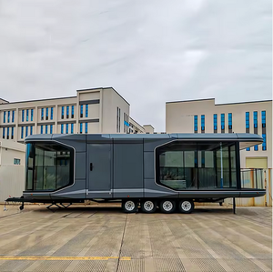 Casa Cápsula Prefabricada de Lujo de Nueva Generación, Casa Contenedor Móvil Todo en Uno, Cabaña de Hotel Resort, Espacio de Vida Portátil para Acampar - Product Image 3