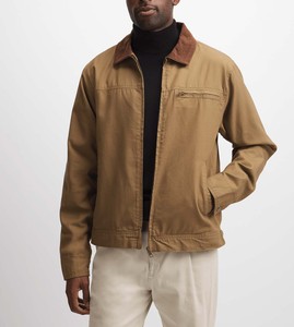 Chaqueta de Trabajo Personalizada de Alta Calidad para Hombre, 100% Algodón Twill, Mangas Largas, Chaqueta de Trabajo de Lona para Invierno - Product Image 1