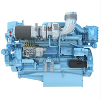 Weichai Baudouin 6m33 série 6M33C750 moteur diesel marin 4 temps 6 cylindres refroidi par eau pour moteur de bateau