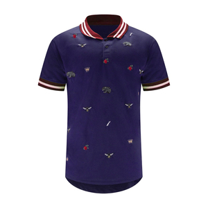 Cómodo uso diario Hombres Polo Camisa Polo Algodón Polo Camiseta Moda Elegante Verano Casual Outfit - Product Image 5