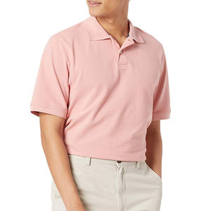 Polos para hombre algodón Casual manga corta tela transpirable cómodo moda Tops venta al por mayor ropa barata para la venta ahora - Product Image 5