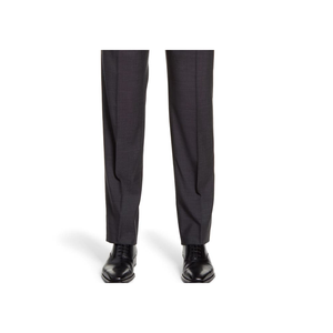 Pantaloni da Completo Zanella Devon in Lana a Pois per Uomo, Taglia 34 - Blu - Product Image 3