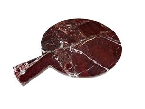 Planche à découper ronde en marbre, accessoires de cuisine planche à découper en marbre, planche à découper en marbre faite à la main - Product Image 2