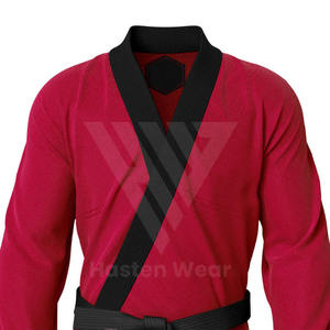 ชุดคาราเต้ผ้าฝ้ายพรีเมี่ยมพร้อมดีไซน์ตามหลักสรีรศาสตร์แผงรับแรงกระแทกเอวปรับได้มีหลายสีสำหรับเป็นจำนวนมาก - Product Image 5