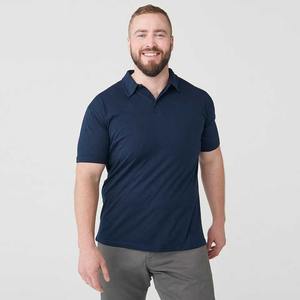 Servicio de OEM logotipo personalizado profesional con transpirable suave impresión liso manga corta Casual hombres Polo camisetas para la venta - Product Image 1
