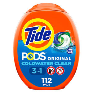 Tide Pods Clean Boost 14ct Detergente de cápsula eficaz que combina la eliminación de manchas con la defensa del olor para la ropa - Product Image 3