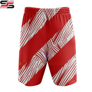 Shorts de sport à séchage rapide avec cordon de serrage, shorts en maille à sublimation avec peinture à l'huile, logo personnalisé, shorts pour hommes - Product Image 6