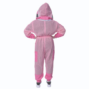 Traje de apicultura personalizado de secado rápido de alta calidad de nuevo diseño claro/rosa, traje de apicultura transpirable al por mayor - Product Image 2