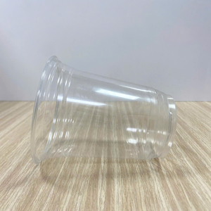 QUANG QUAN 93mm 12oz 350ml gobelets en plastique PET transparents jetables avec couvercles pour café jus Smoothie bulle lait thé tasse de fête - Product Image 3