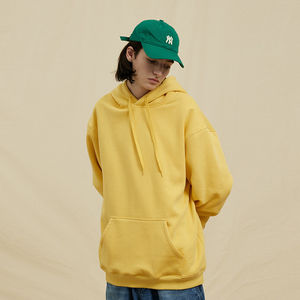 Sudadera con Capucha Unisex de Forro Polar 100% Algodón, 380g, para Invierno, Corte Regular, Lisa, Impresión Digital, Venta al Por Mayor - Product Image 2