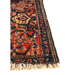 Aalam Ivory Handmade Wool <b>Rugs</b> Paem-1383 Flat Weave Medallion Rectangle Hallway for Home Living Bedroom Hallway <b>Bedside</b> <b>Rug</b> - Product Image 4