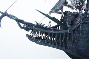 FLYING DUTCHMAN MODÈLE DE BATEAU 90cm | Échantillon disponible décor nautique pour la décoration de la maison et du bureau - Product Image 5