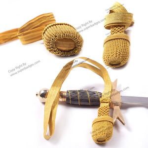 Noeud de sabre de couleur unie pour officiers de cérémonie Uniforme de fournisseur personnalisé avec caractéristiques d'équipement de défense personnelle - Product Image 5