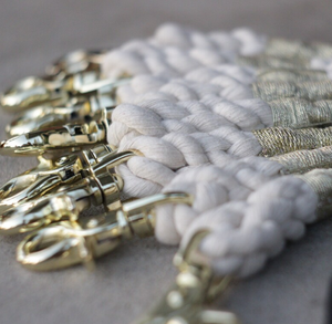 Stone Grey Organic Cotton Rope Dog <b>Leash</b> <b>Pet</b> Supplies Accessory Customized Colored Cotton Rope Handmade Dog <b>Leash</b> <b>Pet</b> <b>Leash</b> Set - Product Image 3