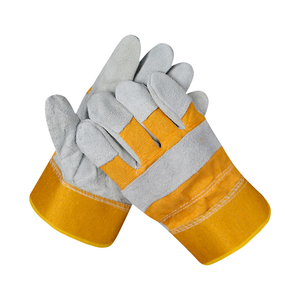 Guantes de Cuero Resistentes al Calor Personalizados, Guantes de Seguridad para Soldadura - Product Image 5