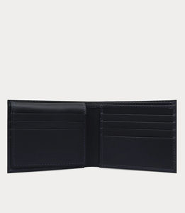 Portefeuille porte-cartes en cuir véritable élégant RFID de créateur pour hommes de haute qualité Portefeuilles OEM à pli court avec logo personnalisé de haute qualité - Product Image 4