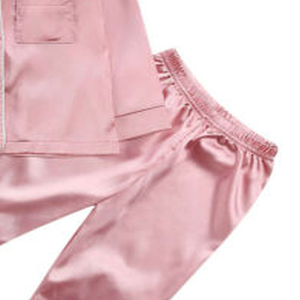 Pyjama de bonne qualité en Satin pour femmes, ensemble 2 pièces, robe de nuit, nouvelle collection - Product Image 2