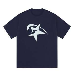 เสื้อออกกำลังกายลำลองผู้ชายเสื้อออกกำลังกายสีชมพูแวววาวเสื้อยืดผ้าฝ้ายด้านหน้าปากีสถานเทคนิคการซักกรดระบายอากาศคุณภาพสูงฮิปฮอป - Product Image 4