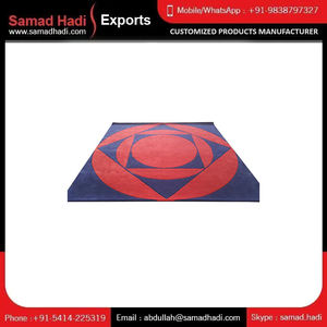 2025 nouveau Design luxe laine naturelle Viscose Floral tufté tapis artisanal brodé artisans tapis résistant aux taches antidérapant - Product Image 4