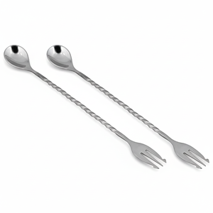 Cuillère de bar en acier inoxydable avec une finition - Product Image 1