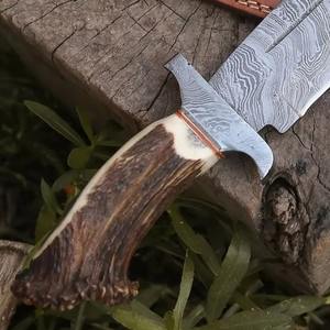 Couteau de poche pliant en acier Damas de qualité supérieure du meilleur fournisseur, design OEM personnalisé, nouveaux couteaux de chasse en plein air - Product Image 2