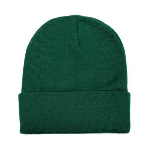 Vente en gros d'usine, bonnets personnalisés pour adultes, matériau en coton de haute qualité, chapeau d'hiver pour hommes et femmes avec logo brodé - Product Image 3