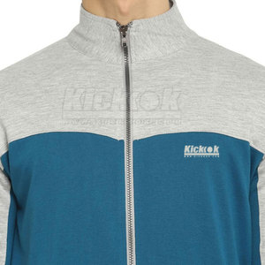 Conjunto Deportivo de Invierno de Alta Calidad con Cuello Alto, 100% Algodón, Diseño de Logotipo Personalizado, Transpirable y Ligero para Hombre - Product Image 6