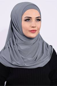 New Season Women Scarfs Hijabs Pleated Hijab Prayer Cover 2 Piece Se Islamic <b>Clothing</b> Abaya <b>Turkish</b> Products Modest Dresses - Product Image 4