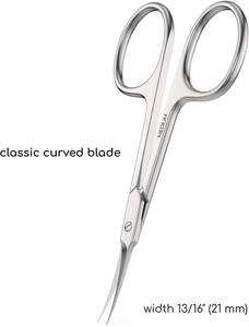 Tijeras de Manicura Nuevas de Acero Inoxidable con Punta de Flecha para Cutículas y Uñas, con Cuchillas Más Largas y Afiladas, Profesionales - Product Image 2