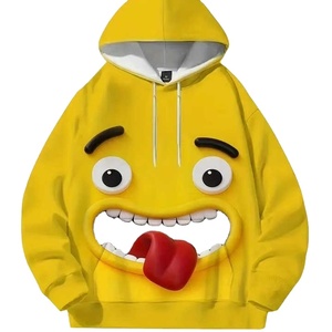 Sudadera con capucha para hombre Cómoda y llamativa Impresión de dibujos animados en 3D y cordón duradero Invierno Alta calidad digital impreso zip completo US - Product Image 1