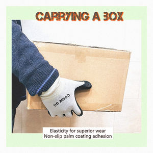 Guantes hechos en Corea para el trabajo CORDK GIL Guantes de bambú para jardinería Protección de manos de bambú Antideslizante Jardinería Pesca - Product Image 4