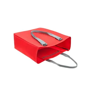 กระเป๋าโท้ทส่งเสริมการขายแบบกำหนดเองสำหรับนักช้อป - Product Image 3