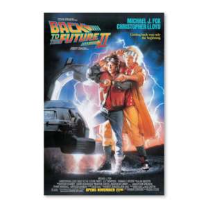 Modern Style Back to the Future I-III <b>Poster</b> Set Made of Durable Paper for Wall Decor - Product Image 4