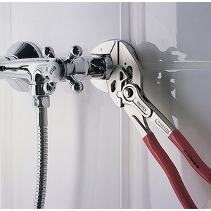 Pince à sertir KNIPEX 250 mm chromée avec largeur de serrage de 52 mm, poignées multi-composants, outils d'atelier pour l'installation d'œillets - Product Image 3