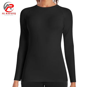 Tops de sport pour femmes, légers, ajustés, à manches longues, pour la salle de sport, le yoga, le fitness, en gros - Product Image 1