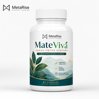 Capsules de Yerba Maté à Marque Blanche OEM – Énergie, Santé Intestinale, Soutien Digestif – Complément Herbal à Base de Plantes pour Adultes