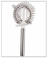 Kit de barman de qualité supérieure en acier inoxydable moderne et écologique pour la maison et les fêtes, verrerie à martini, passoire de bar, Mayur Exports