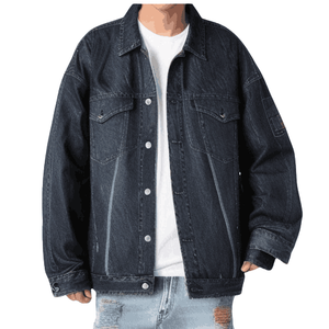 Vestes en jean pour femmes en gros Belle broderie florale Toutes les techniques imprimées en coton respirant pour les saisons d'automne et d'hiver - Product Image 2