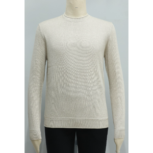 Suéteres Personalizados para Hombre, Cuello Redondo, Manga Larga, Geométricos, Sólidos, Peludos, de Punto, 100% Lana, Ropa de Punto para Hombre - Product Image 3