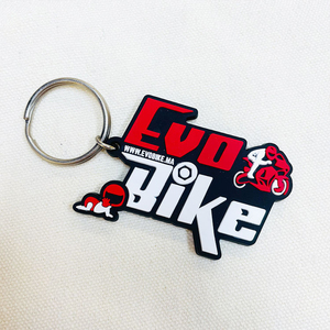 2024 fabricant personnalisé porte-clés en caoutchouc porte-clés en silicone promotionnel conception personnalisée caoutchouc 3D PVC porte-clés porte-clés en caoutchouc - Product Image 4