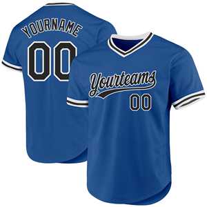 Offre Spéciale Maillots de baseball à manches courtes personnalisés pour hommes Impression numérique personnalisée Logo & Name V-Neck Pullover Uniformes Vente en gros - Product Image 6