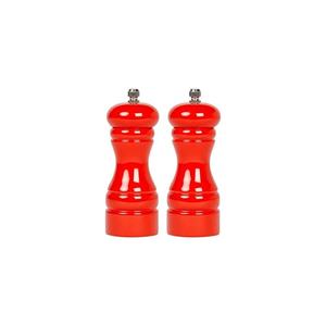 Molinillo de Pimienta Doble de Metal Rojo - Product Image 2