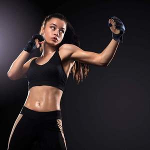 Gants d'entraînement MMA originaux de haute qualité en cuir de vachette véritable avec logo personnalisé en stock! - Product Image 3