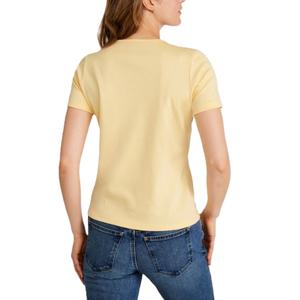 Custom Logo <b>Ladies</b> Fitness Yoga Tops 100% Cotton Short-Sleeve Loose <b>T</b>-<b>Shirt</b> Breathable Jersey Casual <b>Summer</b> Workout Wear - Product Image 2