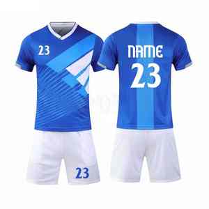 Ensemble de maillots de football sur mesure, qualité supérieure, vêtements de sport d'équipe, vente en gros - Product Image 3