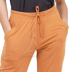 OEM Services Reasonable Price Winter Mid Flat Front Custom Design Streetwear Women <b>Trouser</b> High Quality 100% Cotton - Product Image 6