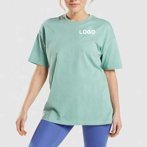T-shirts d'été pour femmes de qualité supérieure - Mélange de spandex/coton, manches courtes, couleurs unies, design personnalisé - Product Image 6