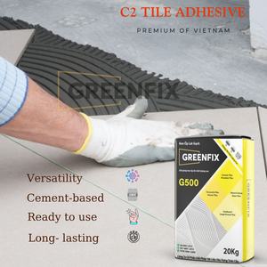 Adhesivo para Azulejos de Cerámica GREENFIX Factory 20kg, Excelente Adhesión, Cemento Flexible C2TES1 para Uso en Construcción, Calidad Estándar C2 - Product Image 2