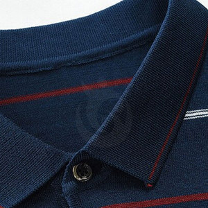 T-shirt polo confortable pour hommes T-shirt polo à séchage rapide pour hommes T-shirt polo en coton et polyester pour hommes - Product Image 3